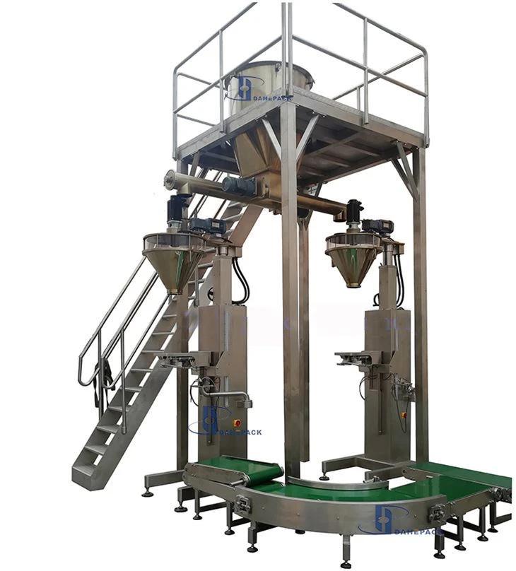 10kg 15kg 25kg Dry Powder Weighing Auger Filling Machine